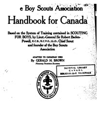 The Boy Scouts Association Handbook for Canada - 10855626